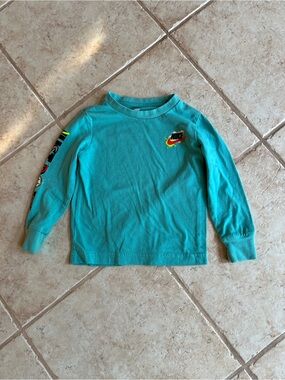 toddler 3t nike just do it long sleeve graphic Tee shirt